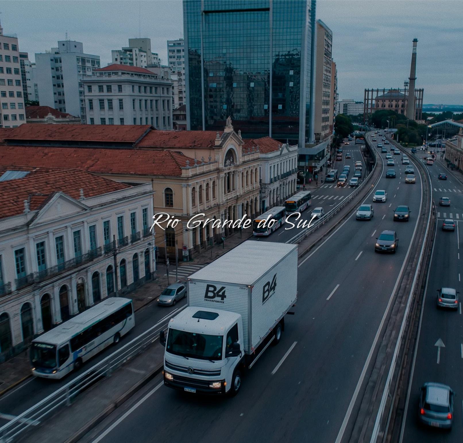 B4 Transporte de cargas B2B e B2C | RS, SC, PR e SP