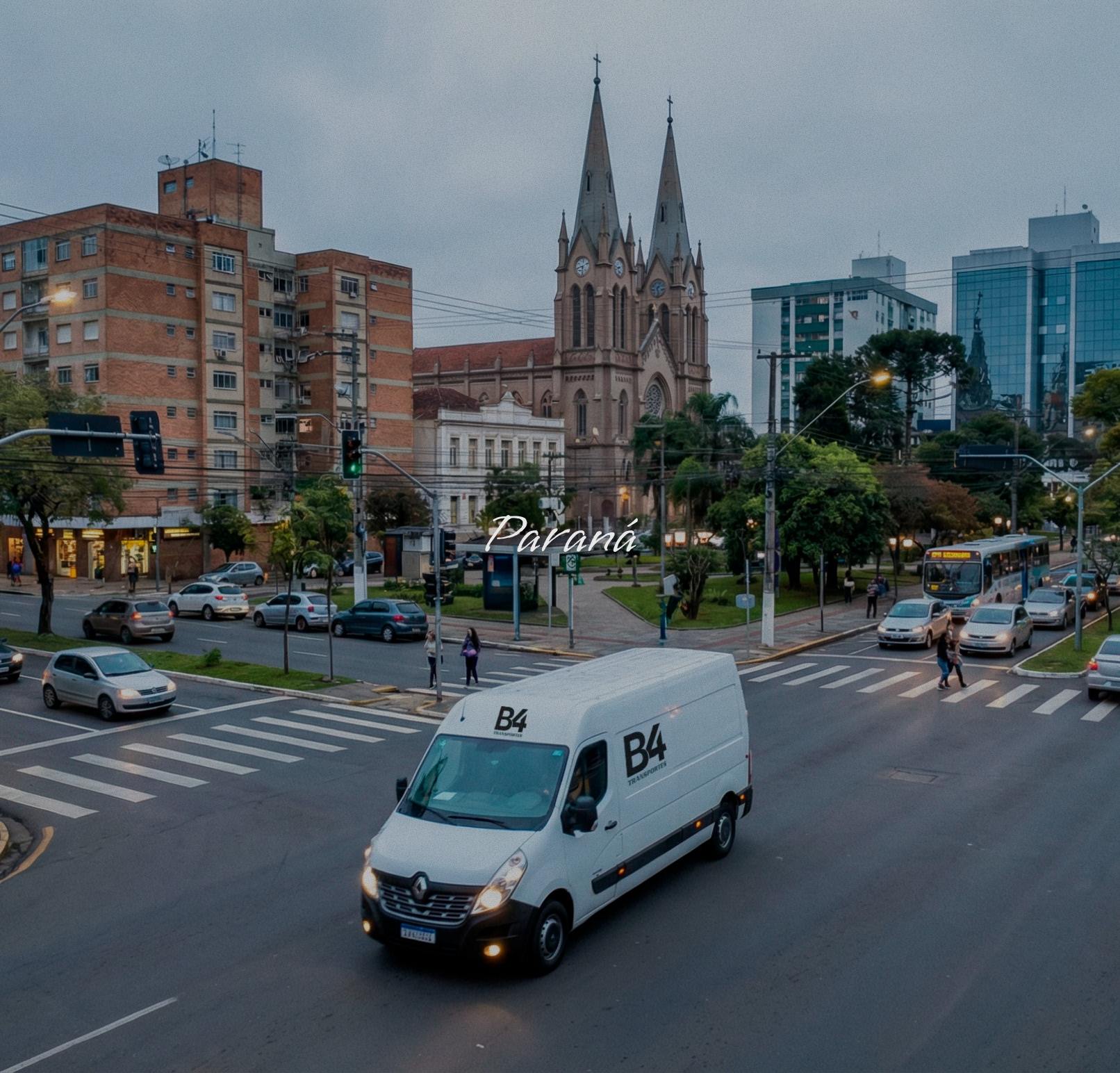 B4 Transporte de cargas B2B e B2C | RS, SC, PR e SP